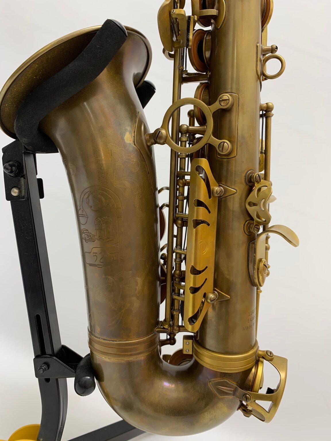 Eastman Alto Saxophone EAS652RL 2019 Unlacquered Brass Finish The