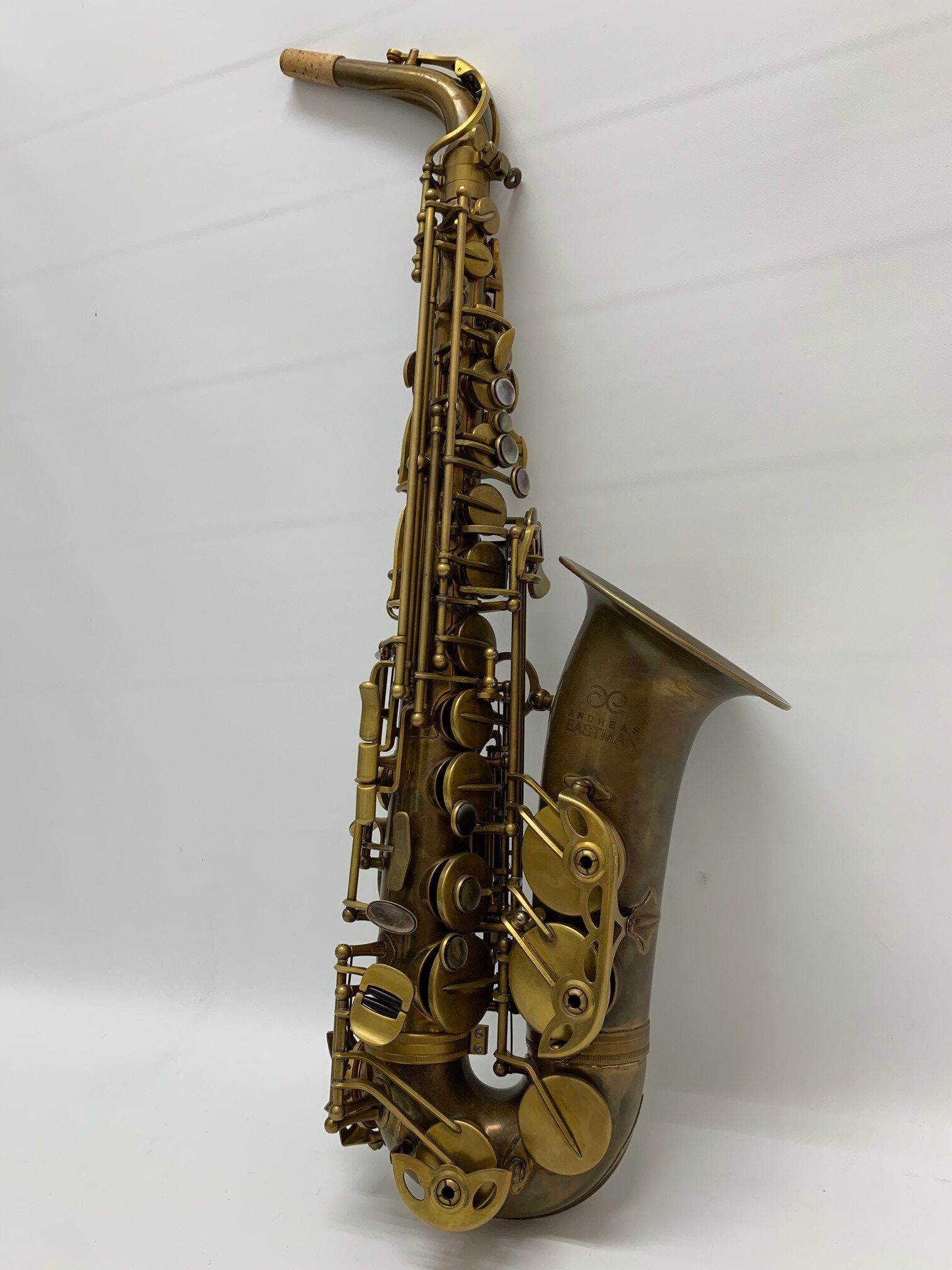 Eastman Alto Saxophone EAS652RL 2019 Unlacquered Brass Finish The
